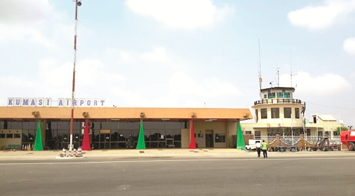 Works on Kumasi Airport restricted by encroachment